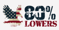 10% Off Select Items at 80% Lowers Promo Codes